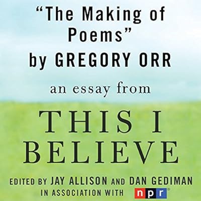 The Making of Poems