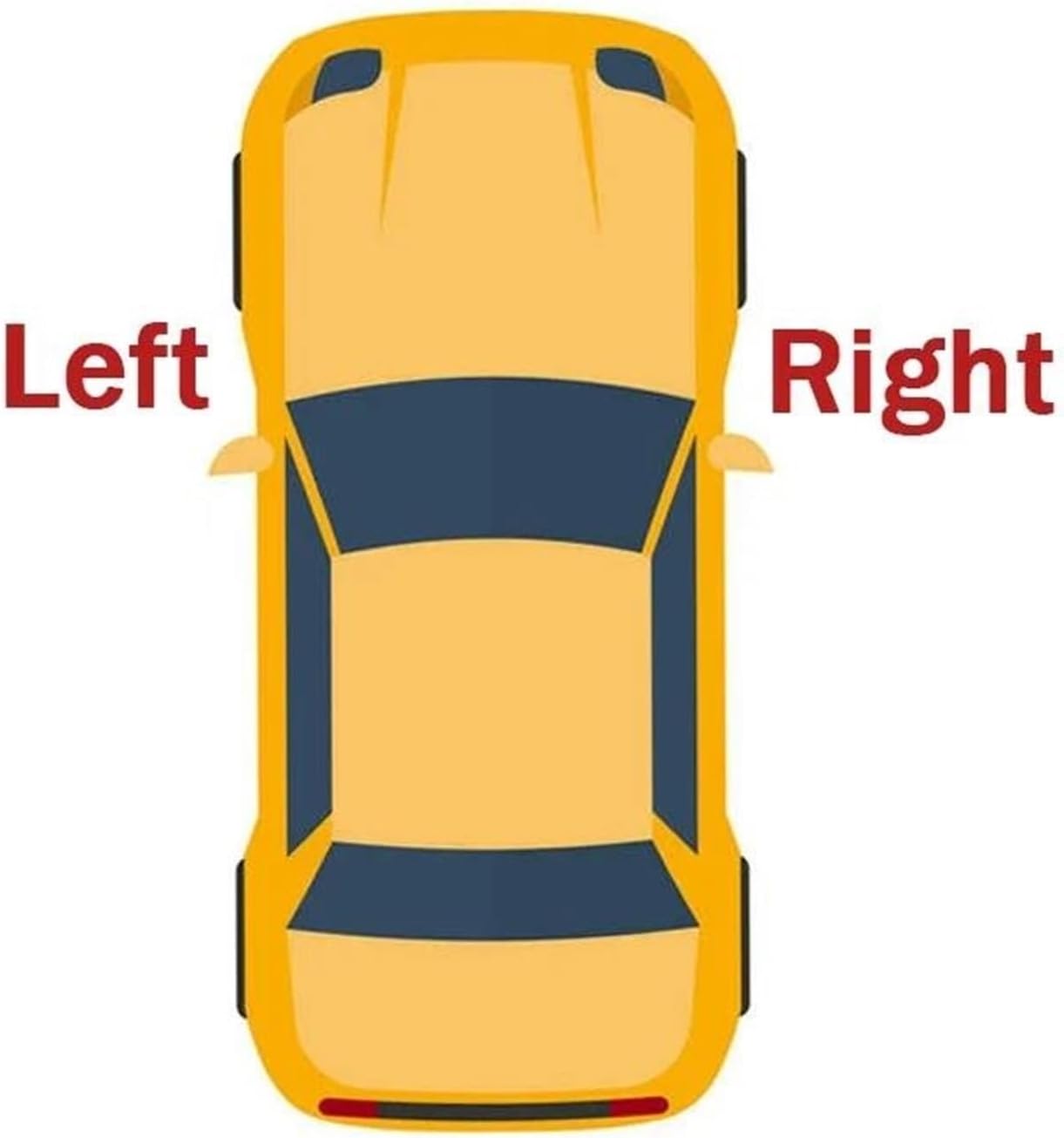 Car Rear Lights Upgrade Car Rear Tail Turn Signal Light Stop Brake Assembly Reversing Lamp for Focus Sedan 2015-2018(Right Outside)