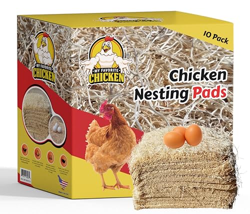 My Favorite Chicken Nesting Box Pads for Chickens - Accessories