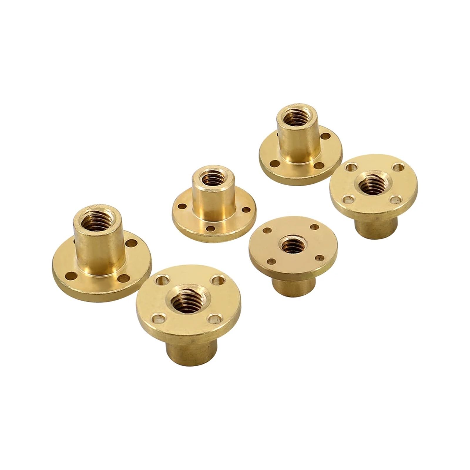 Metal Ball Screw nut Trapezoidal Rod T8 Lead Screw 8mm Diameter Pitch 2mm Lead 14mm with Brass Nut Length 100mm-1000mm(100mm)