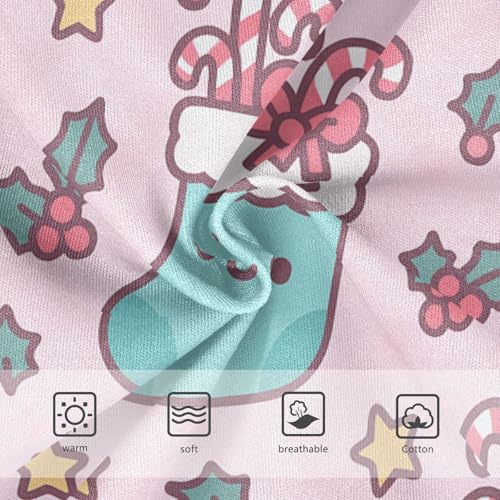 Girls' Breathable Triangle Panties Organic Underpants for Girls Seamless Stockings Pattern in Sizes 2T,3T, 4T, 5T, 6Y and 8Y3