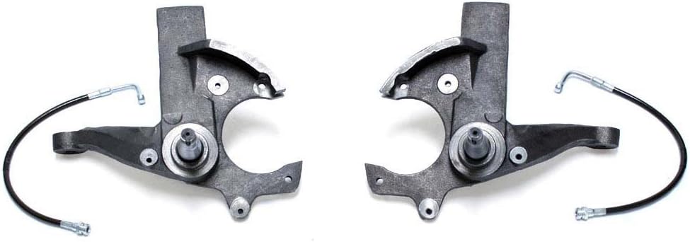 Maxtrac Suspension (700130) 3" Lift Spindle with Extended Brake Lines for Chevy S-10