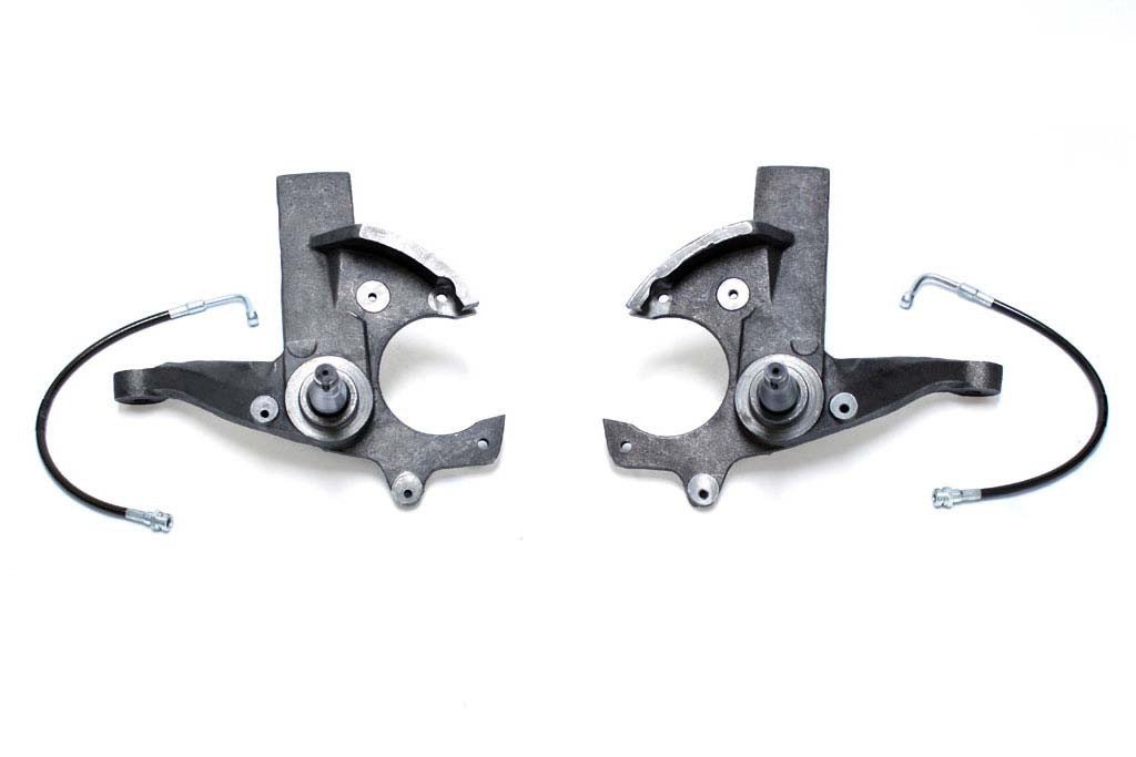 Maxtrac Suspension (700130) 3" Lift Spindle with Extended Brake Lines for Chevy S-10