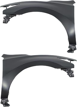 Replacement Auto Parts For Pair Fenders Quarter Panels Set of 2 Driver & Passenger Side Sedan Mod_FDRX868-13713