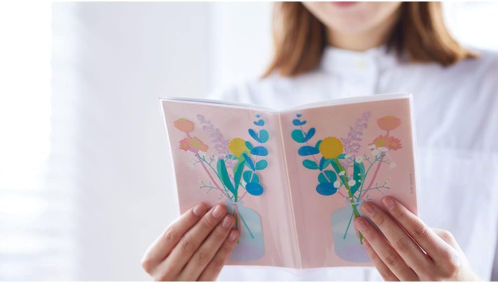 キングジム(Kingjim) King Jim HN-C01 Notebook Hibis Dot Square Comic Size Bouquet