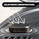 Solar Automotive Alarm LED-Licht - Auto-Alarmanlage mit Anti-Diebstahl-Sicherheitssystem, 1 Stück