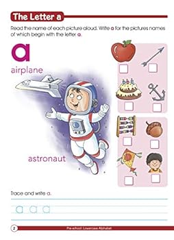 Paperback Smart Scholars Pre School Lower Case Alphabet Book