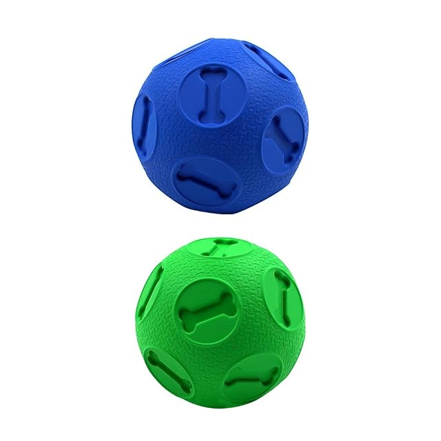 Foto 3 de 7 de SMELL & SMILE 2PCS Juguetes Mordedores para Perros Juguetes Interactivos Seguro para Cachorros y Perros…