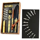 Cadeaux de Noël : nos kits d'encre à plume peuvent être utilisés comme cadeaux d'anniversaire, cadeaux de Saint-Valentin, cadeaux de Noël, cadeaux de fête des pères, cadeaux de fête des mères, cadeaux de Thanksgiving, cadeaux de remise de diplôme et plus encore