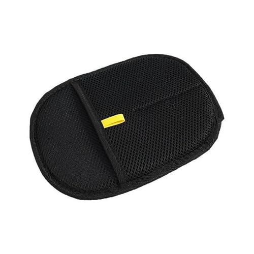 Poo4kark Pet Bürstenhandschuhe zur Tierhaarentfernung – von Kleidung, Möbeln, Autositzen, Bettwäsche Polstern – Wiederverwendbarer Fusselhaarentferner für, Autoinnenräume (Black, 24X18cm)