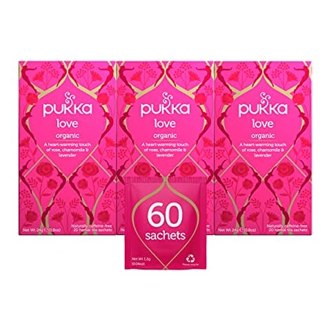 Pukka Herbs - Herbal Tea Organic Love - 20 Tea Bags Cover