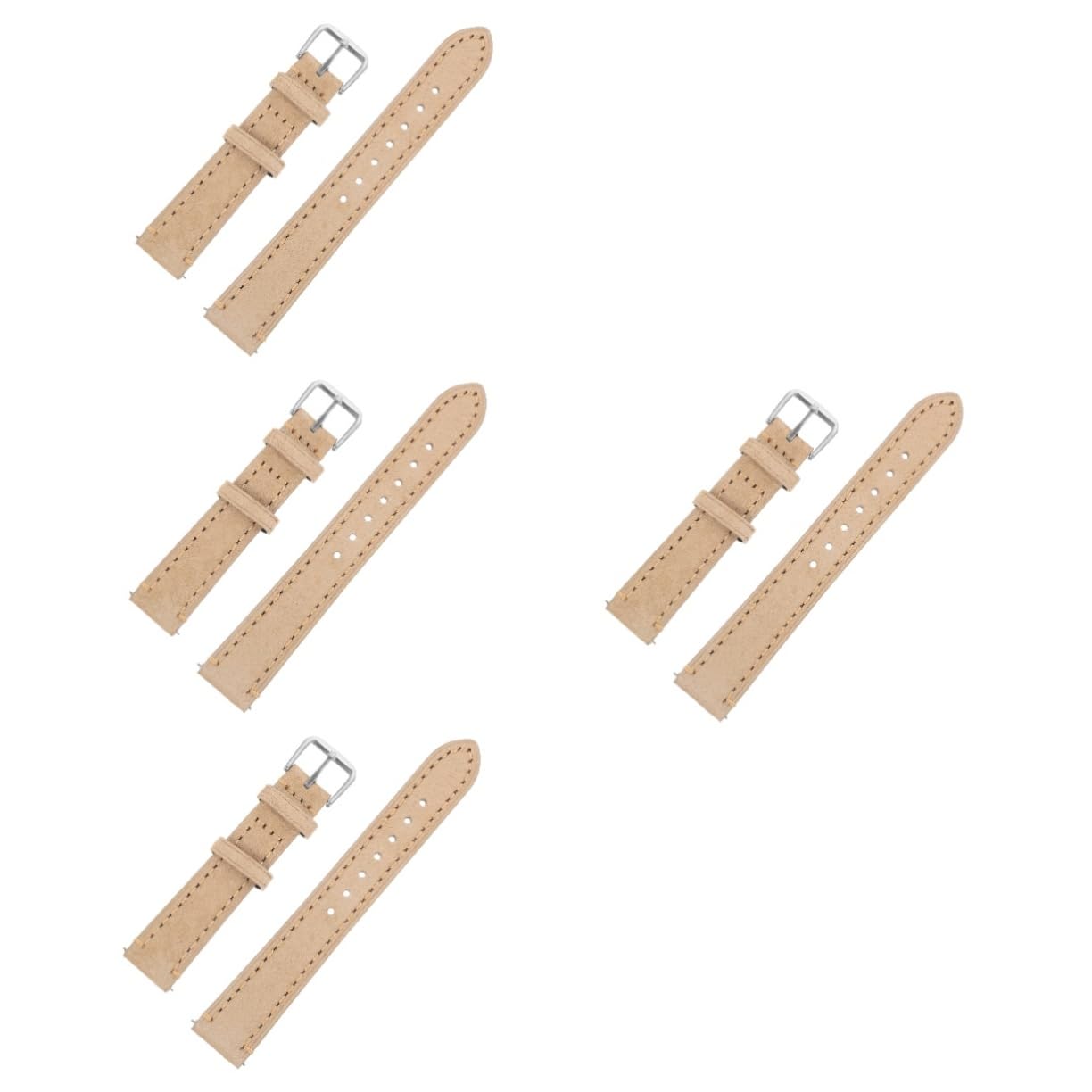 Mikikit 4kawałki Suede Watch Band Pasek Do Zegarka Elegancki i Kompaktowy Akcesorium Do Zegarka Dla Kobiet Idealny Okazje Formalne i Codzienne Użytkowanie