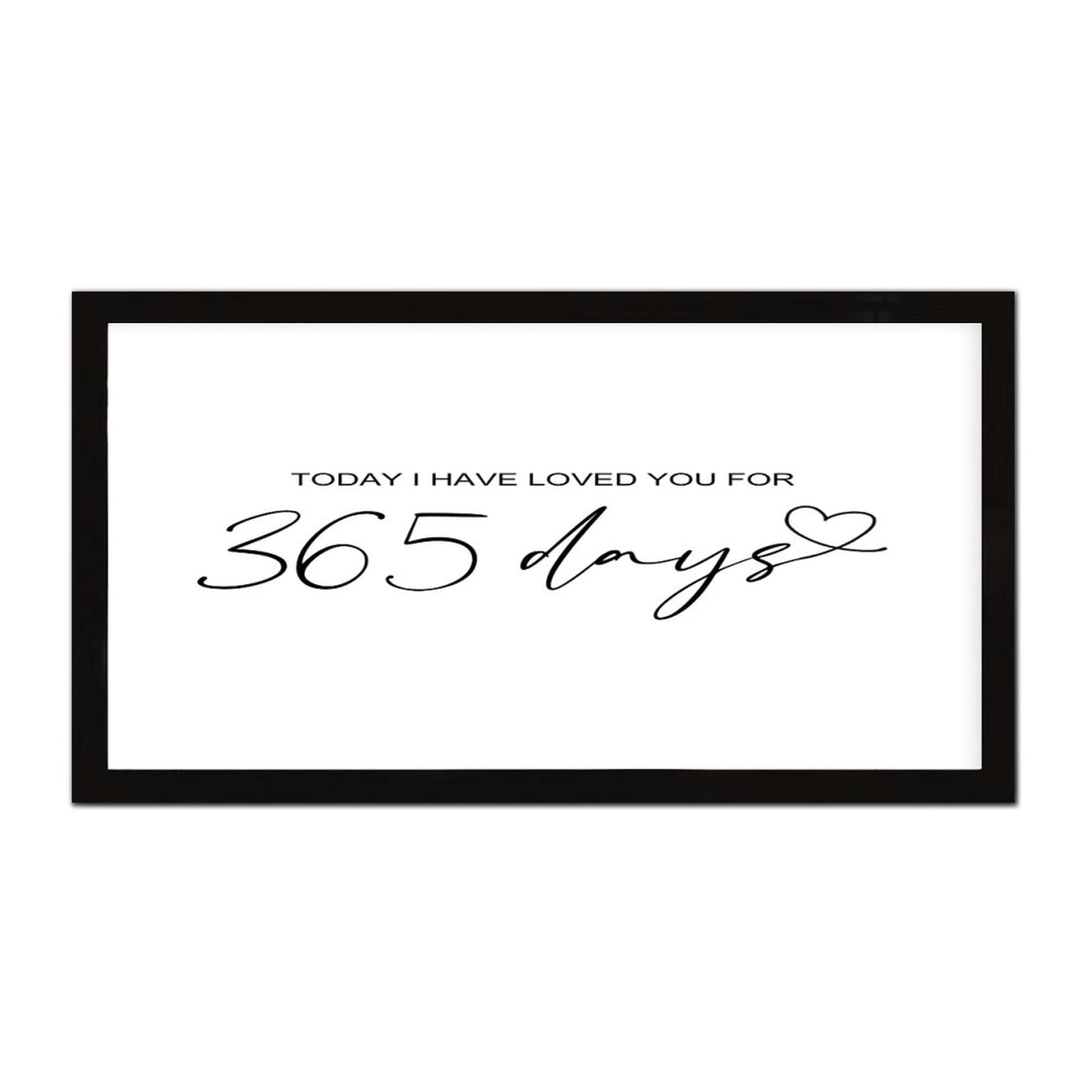 Plaque en bois 365 Days pour habiller un mur vide avec élégance