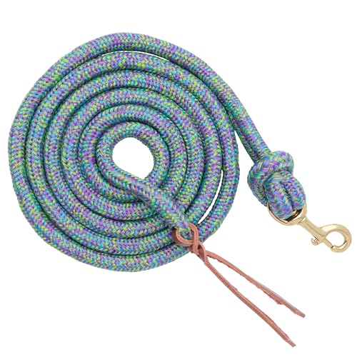 Weaver Equine 10' Horse Cowboy Lead Rope with Brass Snap