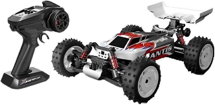 118 RC Drift Car, 4WD Off-Road Buggy Remote Control Car 50KM/H High-Speed Brushed Motor Racing Vehicle with Proportional Steering Gift Toy for Teens & Adults
