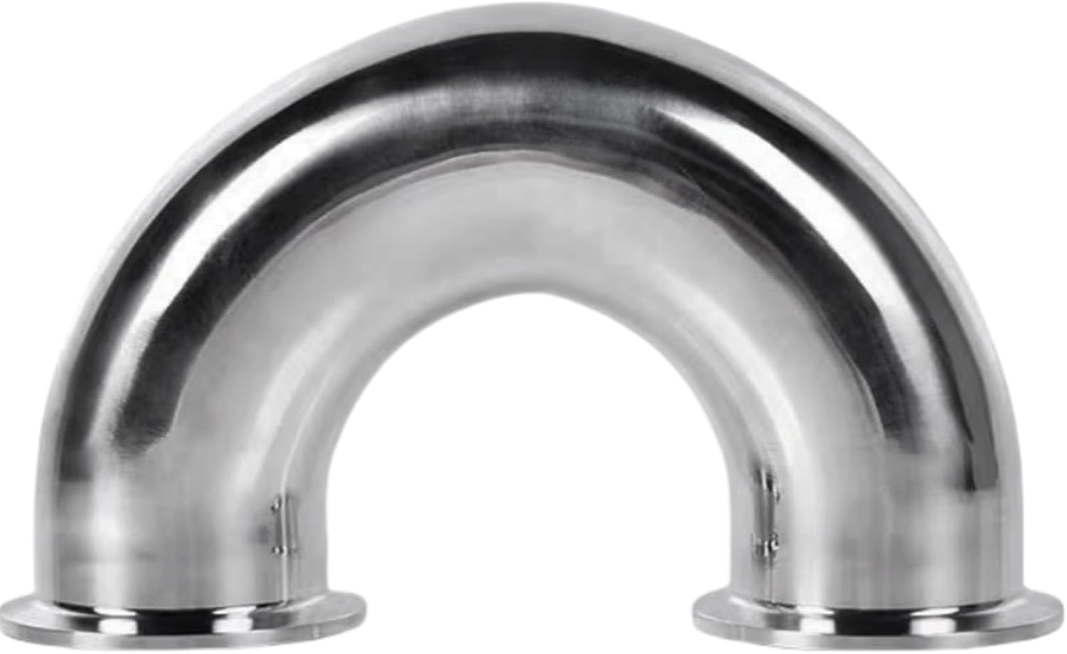 1pcs 180° Quick-Install U-Bend Elbow - 1-1/2" Tri-Clamp Stainless Steel 304 Fitting for Sanitary Applications(1.5 Inch)