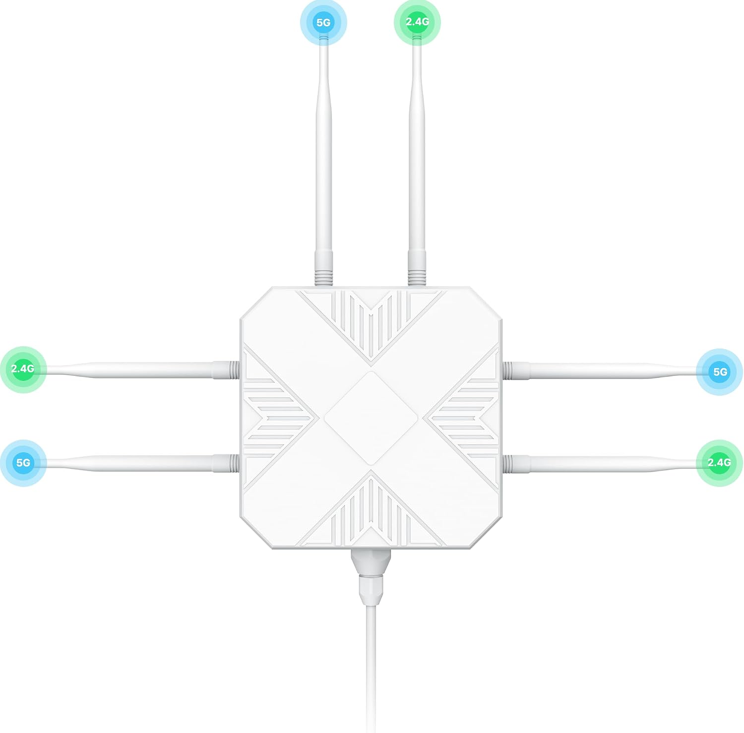 AX3000 Outdoor WiFi 6 Extender...