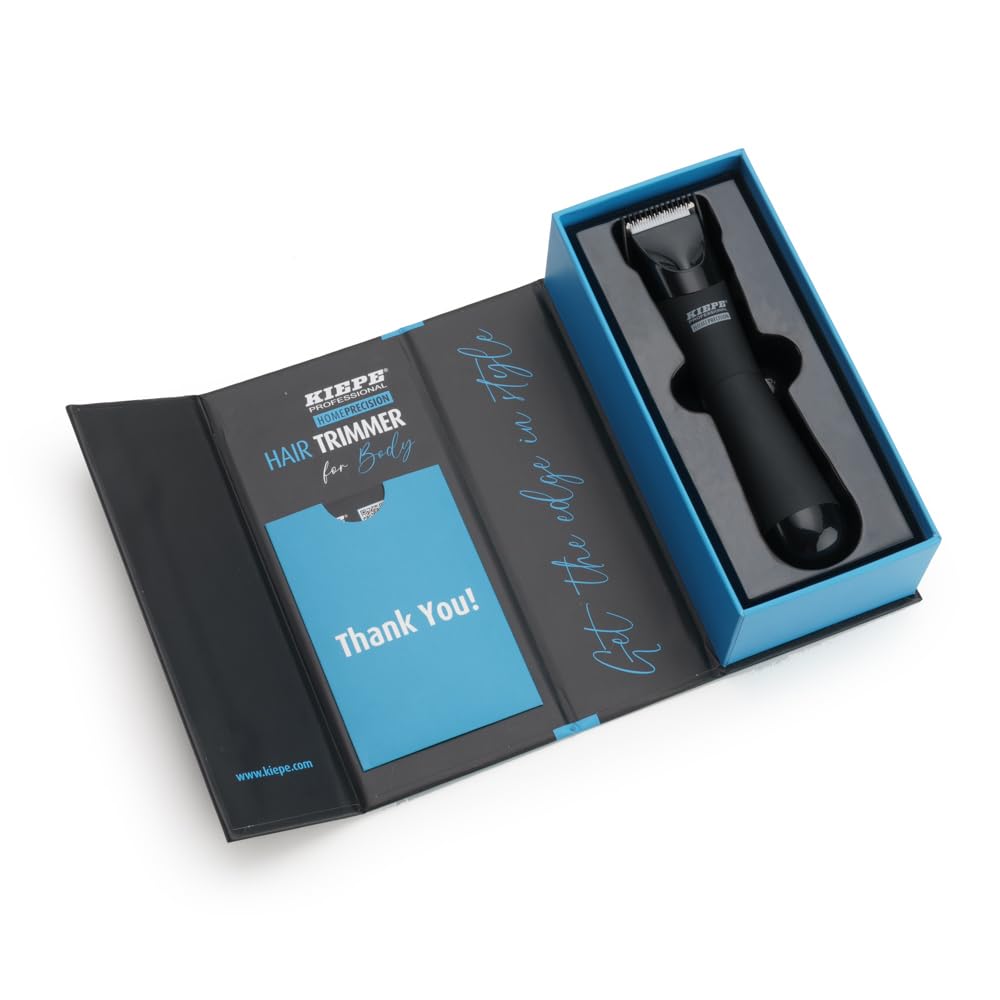 Kiepe Professional 6220 Hair & Beard Trimmer – Per corpo İntim, potente motore magnetico, lunga durata della batteria, versatile