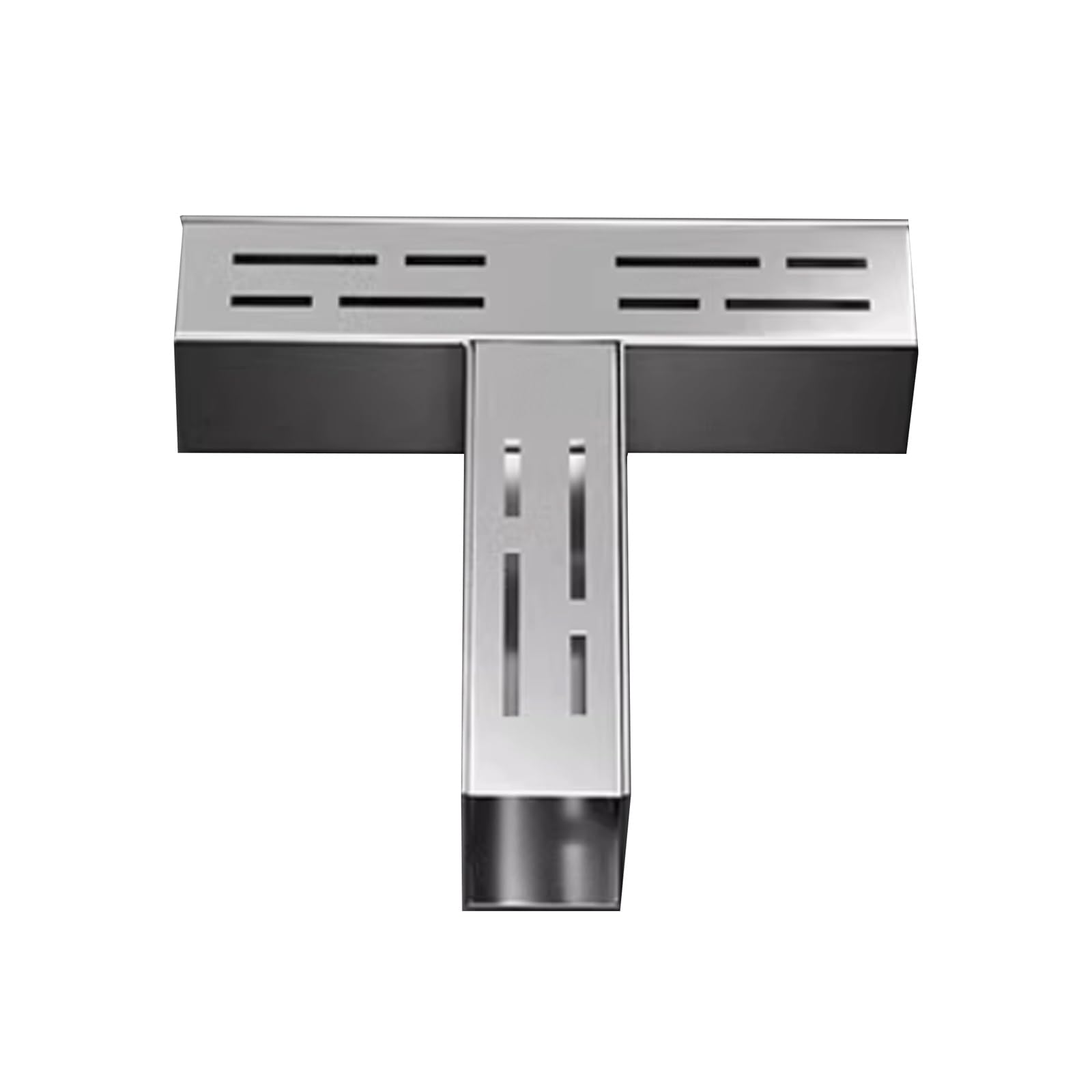 SUS Trench Drain Kit for Outdoor Drainage - Heavy Duty Channel Drain Grate(10x5cm Corner 2)