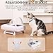 ISENVO Automatic Cat Feeder with RFID Collar Sensor, Recognize 134.2kHz 15 Digits Pet Chip ID, Obese Cat, Anti Food Grabing for Both Wet Dry Food and Health Management