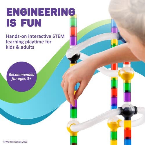 Marble Genius Pipe & Sphere Marble Run Accessory Set by Marble Genius - Image 4