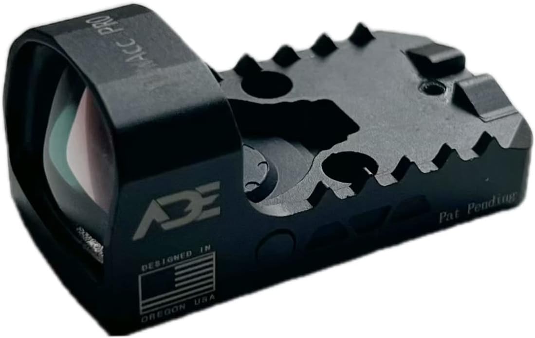 ADE NUWAcc PRO (RD3-021c PRO) Motion Awake Green Dot for Kimber Micro 9,Kimber Ultra Carry, SW Shield That are Compatible with RMRcc Footprint Such as Canik Mete SFX Pro