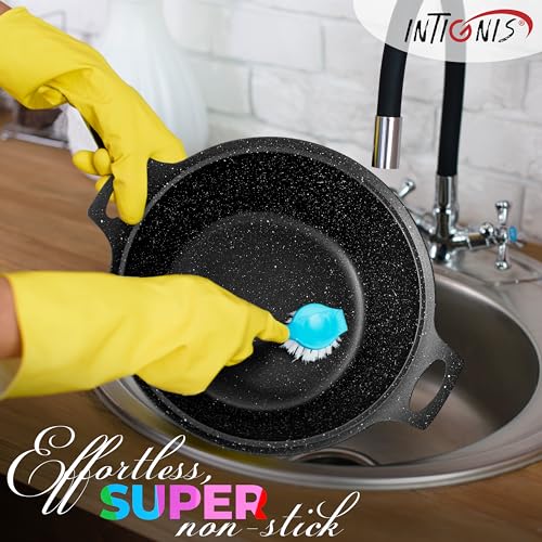 Cocotte 32 cm induction antiadhésive pour cuisiner sain sans attacher - 5