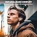 TOZO T6 Ergonomic Edition Wireless Earbuds Bluetooth 5.3 Headphones, Ergonomic Design in Ear Headset, 50Hrs Playtime with Wireless Charging Case, APP EQ Customisable, IPX8 Waterproof, 2025 Version