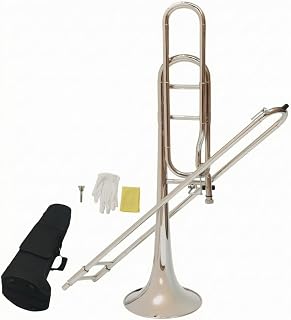 Brass With Silver Tone Finish And Detachable Slide Assembly For Hygienic Maintenance Suitable For Music Academies Private Tutoring