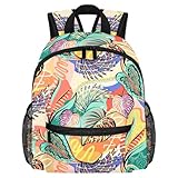 Comodo ed ergonomico: lo zaino per la scuola per bambini dal design ergonomico e le cinghie regolabili garantiscono una vestibilità comoda per il tuo bambino, promuovendo una corretta postura e riducendo lo sforzo sulle spalle.