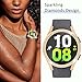 [12Pack] RICHONE Compatible with Samsung Galaxy Watch 5 & Watch 4 & FE 40mm Screen Protector Rhinestone Cases, Bling Diamonds All-Around Protective Soft Covers Accessories Galaxy Watch FE 4/5 40mm