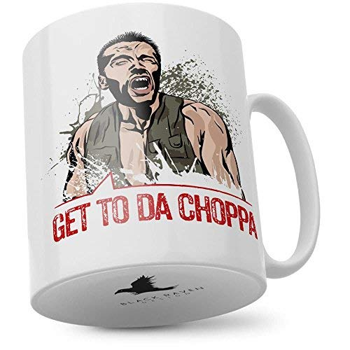 Black Raven DesignGet to Da Choppa - 312ml Ceramic Mug