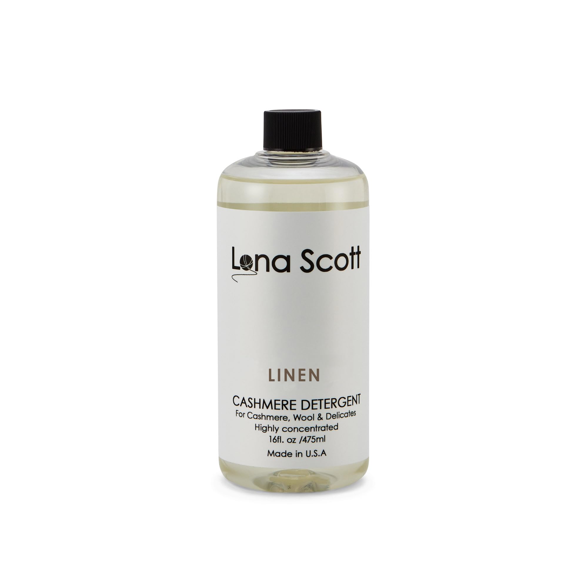 Cashmere, Wool & Delicates Shampoo Detergent 42 Loads. Made in U.S.A (Linen)