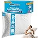 Slim Hypoallergenic Bamboo Pillow - Shredded Memory Foam With Kool-Flow Micro-Vented Bamboo Cover - Made in the USA by Xtreme Comforts - Hypoallergenic and Dust Mite Resistant (Standard)