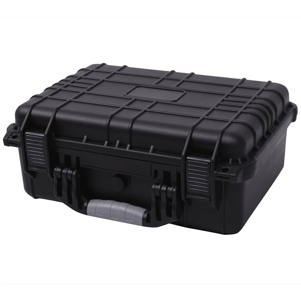 Hartschalenkoffer - Gefahrgutkoffer - Schwarz - 40.6x33x17.4 cm