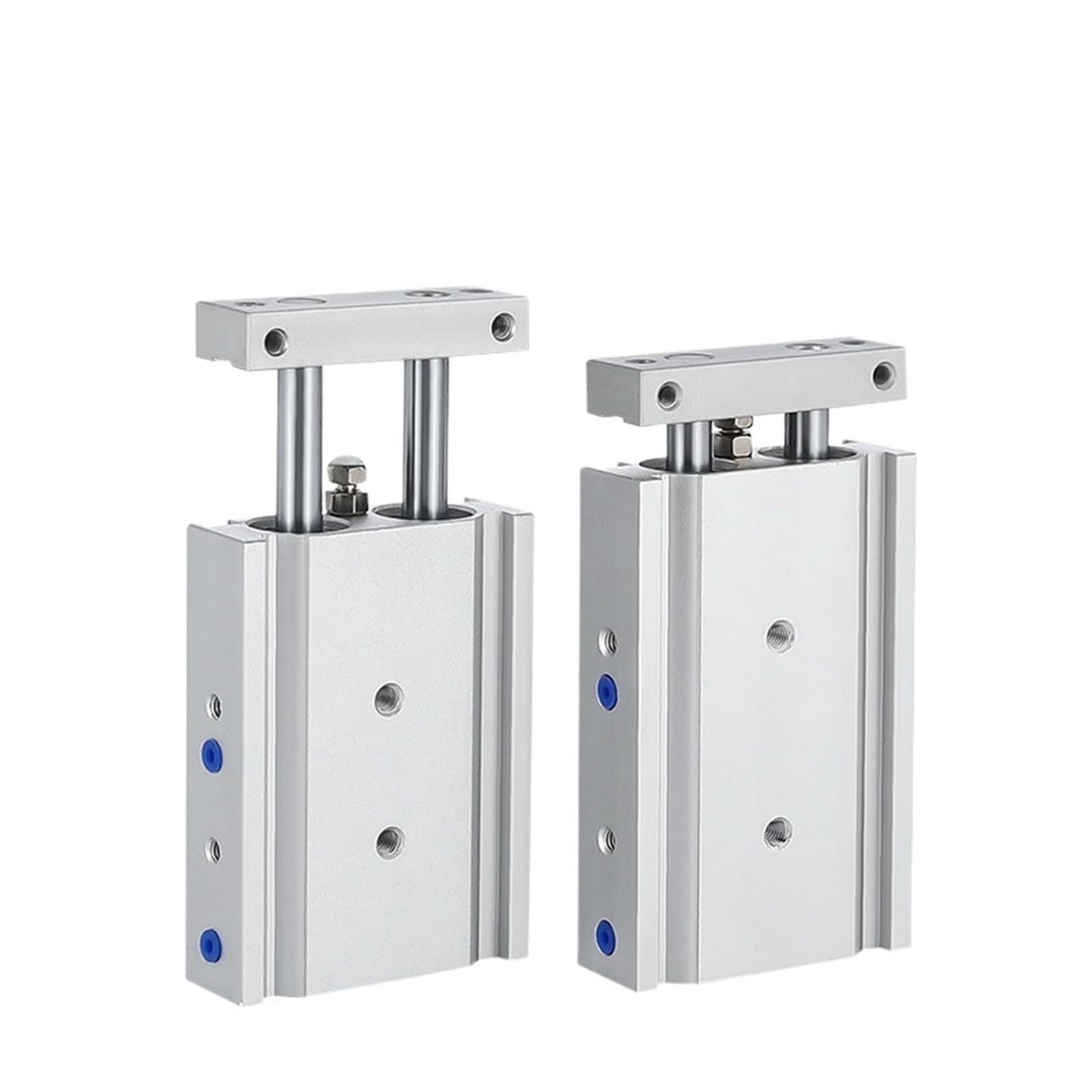 Vérin pneumatique double tige CXSM haute précision et finition alu