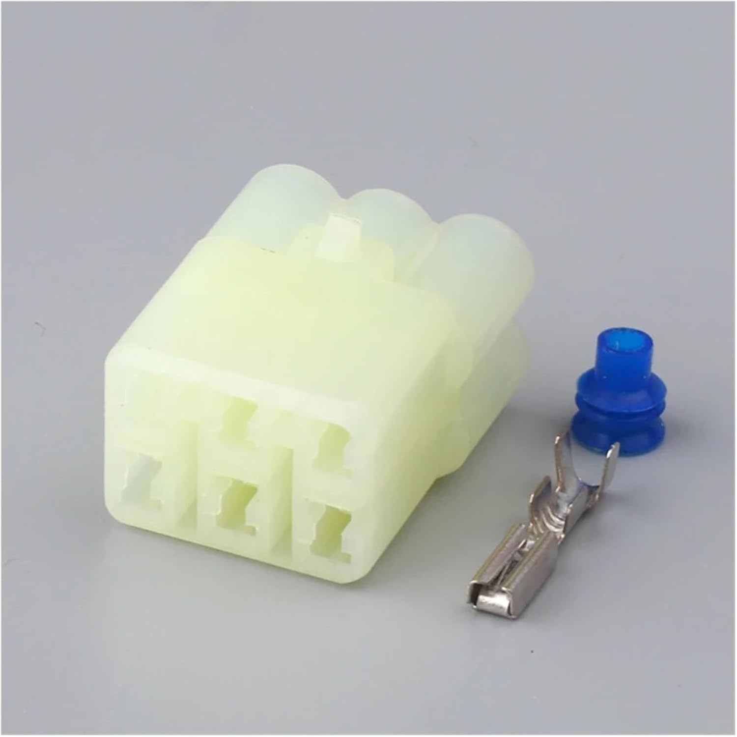 1 set of / 6-pin HM 090 automotive/motorcycle electrical connectors, male/female connectors compatible with 6189-6171 6180-6181(Follow me cheaper-01,1 Set)