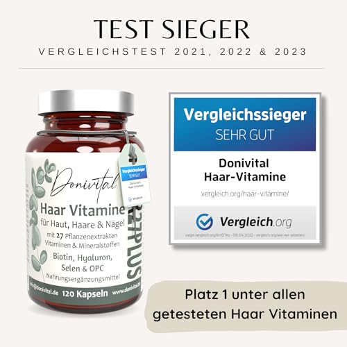 Biotin Donivital Haarvitamine mit 27 Nährstoffen