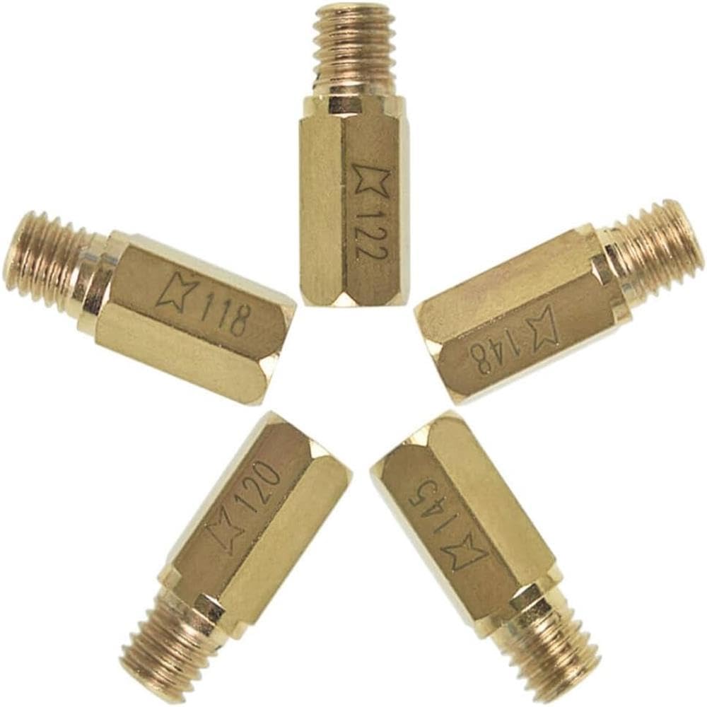 Genuine 10×Main Jet 10 Sizes 118-160 For OKO KOSO PE PWK Fuel Carburetor Kits OEM Replacement