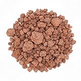 Mr. Fireglass Natural Lava Rock, 0.4'-0.8' Small Volcanic Lava Rock for Indoor & Outdoor Fire Pits, Fireplaces, Fire Bowls & Fire Table, Decorative Garden Landscaping, Potted Plants -10 Pounds, Red