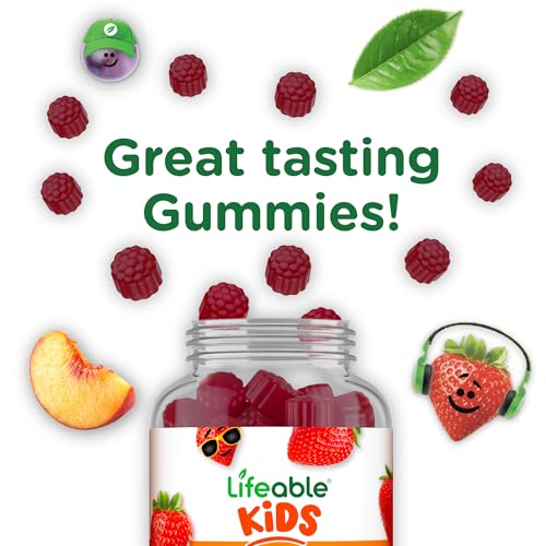 Lifeable Kids Vitamin D3 K2 Gummies