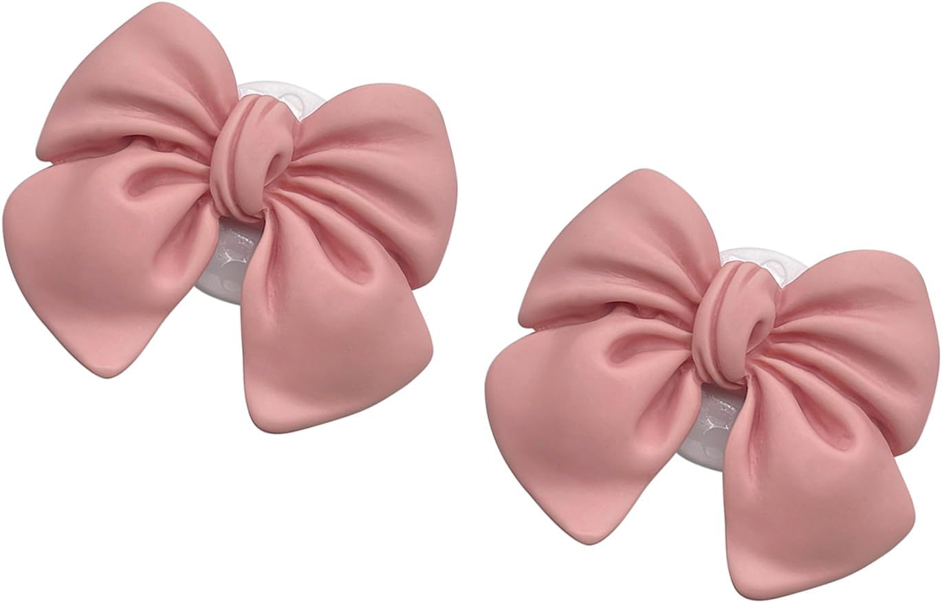 Headphone Decorations Embellishments Set of 2 Exquisite Bows Headband Charm Durability Perfect for Gift