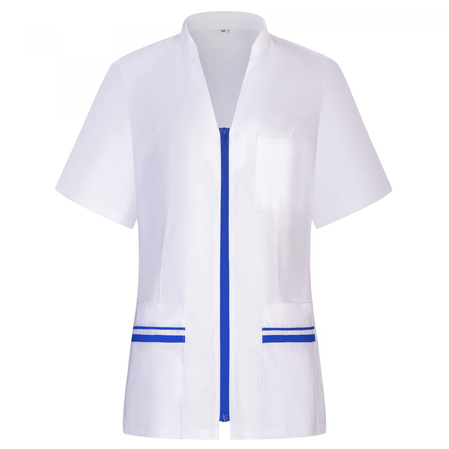 MISEMIYA Camicia Sanitaria Donna Mz-712 T-Shirt da Lavoro Donna (Pacco da 1)
