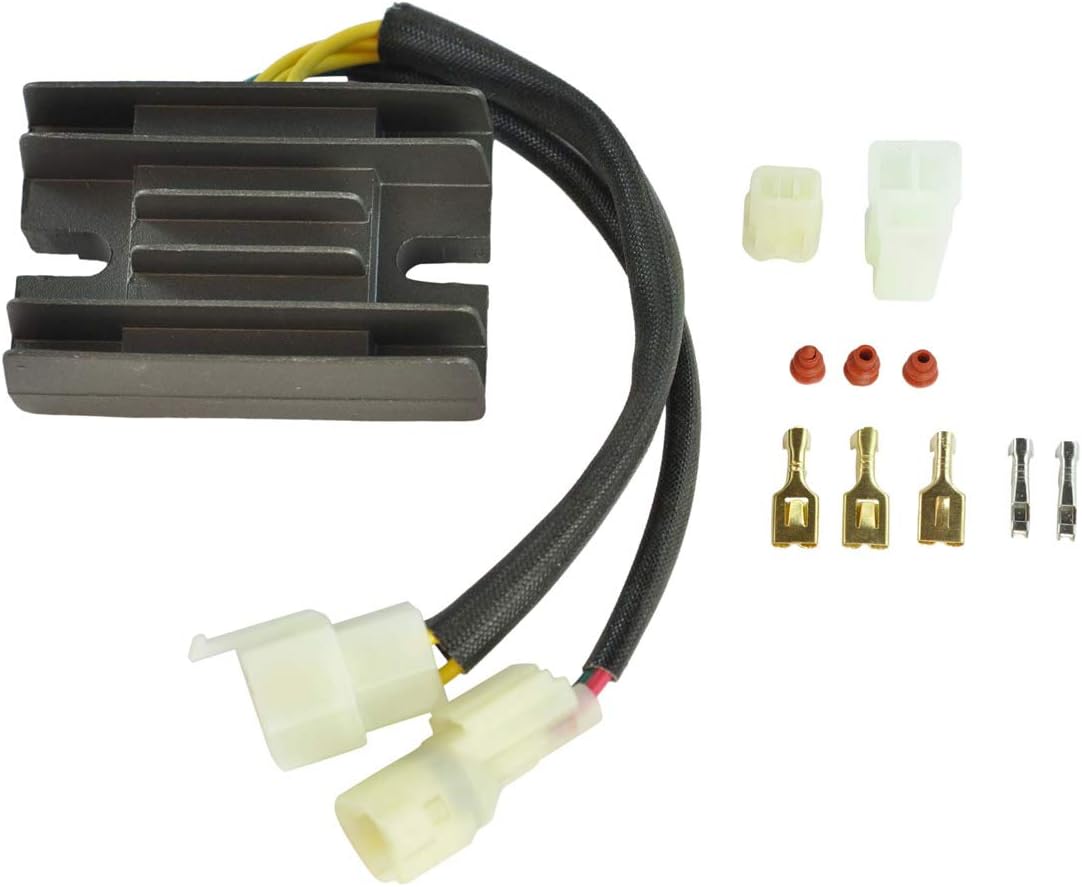 RMSTATOR Replacement for Voltage Regulator Suzuki LTF 250 F Quadrunner 2x4 4x4 / LTF 300 F King Quad 4x4 2002 | OEM Repl.# 32800-29B10