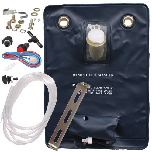 12 V Universal-Scheibenwasch-System / Scheibenwaschanlage / Wassersack / Scheibenwaschpumpe / Scheibenwaschpumpe / 1,8 Liter