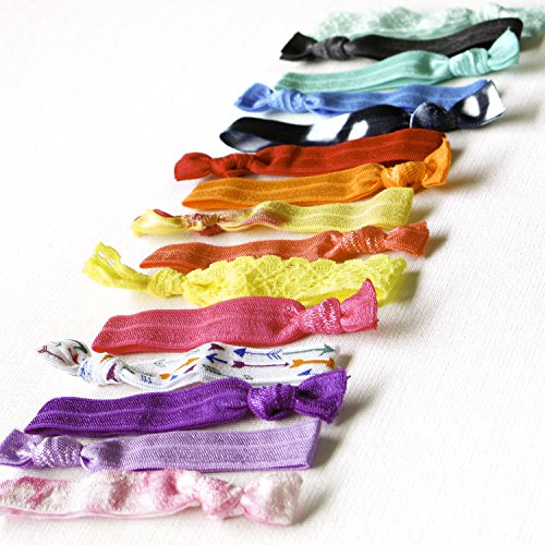 No Crease Celebrity Inspired Elastic HAIR TIES - Hand Picked