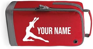 Personalised Any Name Dance Boot Bags Dancing School Gymnastics PE Accessories Custom Shoe Kit Bag with Boot Compartment
