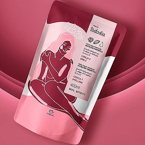 REFIL Hidratante Corporal Cereja e Avelã 400ml | Natura