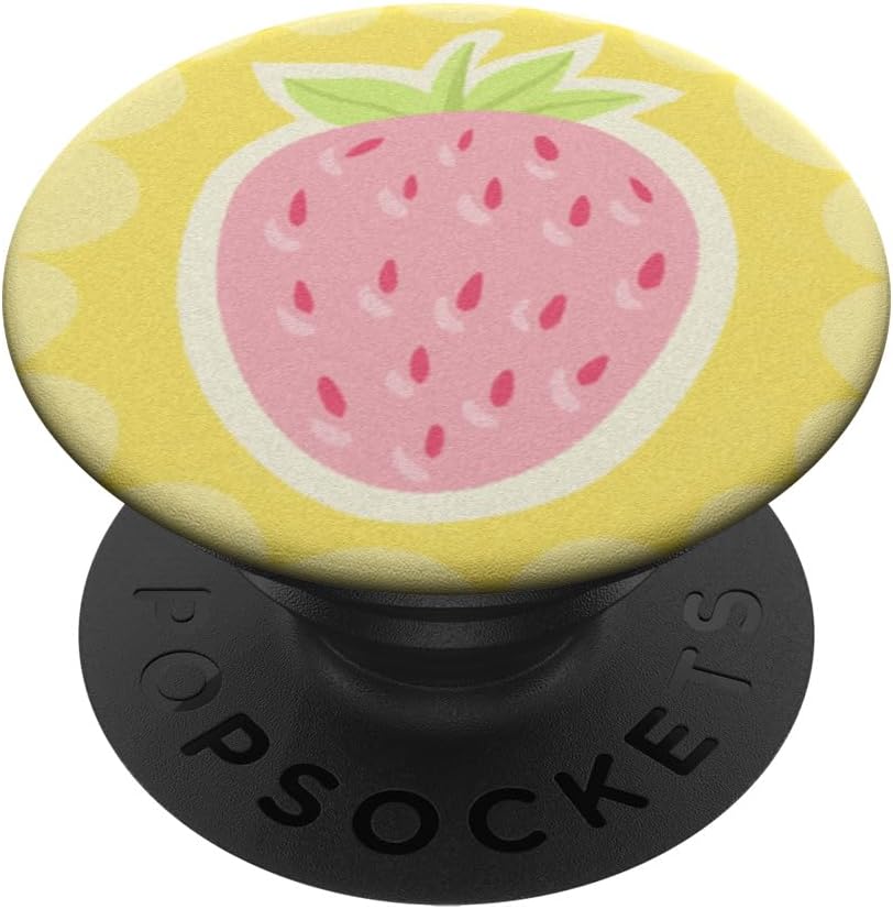 PopSockets Phone Grip, Fruit - Strawberry Lemonade PopSockets PopGrip for MagSafe