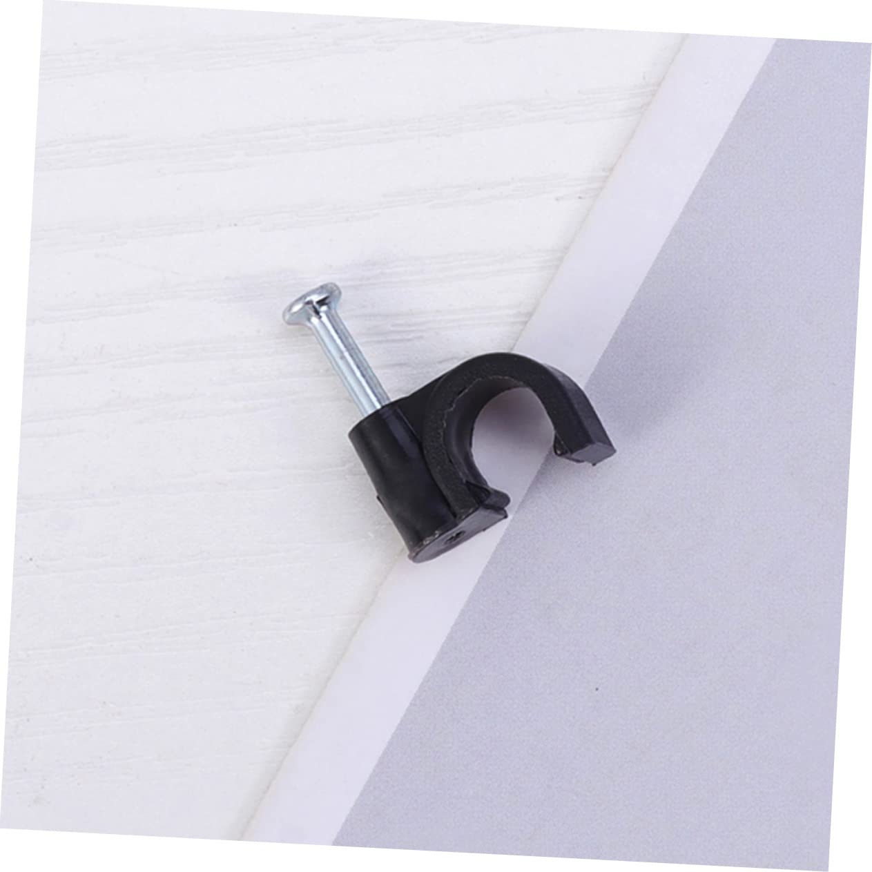 Electrical Wire Fasteners Cable Staples Steel Nail Line Card Wall Clips